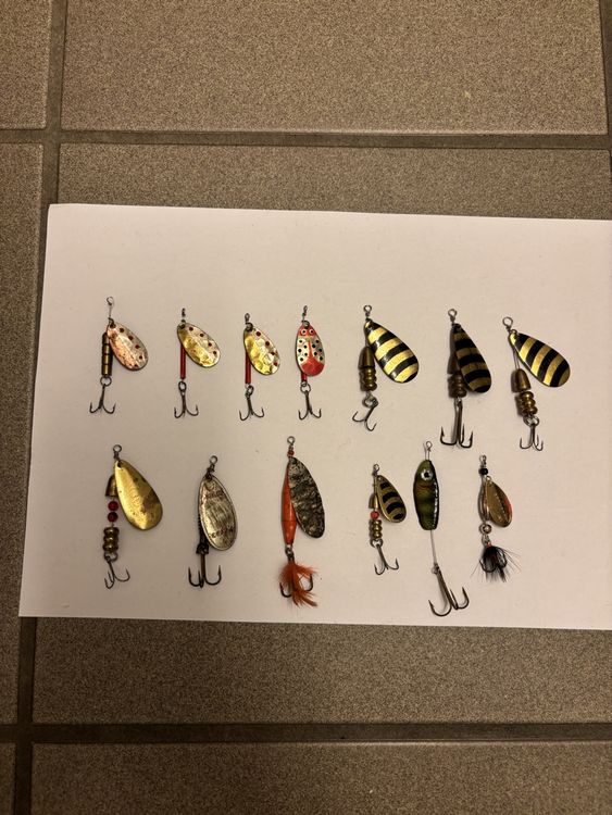 Fliegenfischen Köder Set - Bionische Haken Mit Pfauenfedern | Für Forelle & Barsch