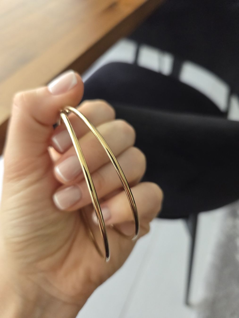 Orecchini pendenti & Orecchini a lobo: Stahlohrringe 60mm und 70mm – Nuovo (secondo la descrizione) da Bülach venduto da Recherchieren 7