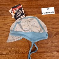 Maximo Baby Mütze, Gr. 41 (2-3 Monate), UV Schutz 50+