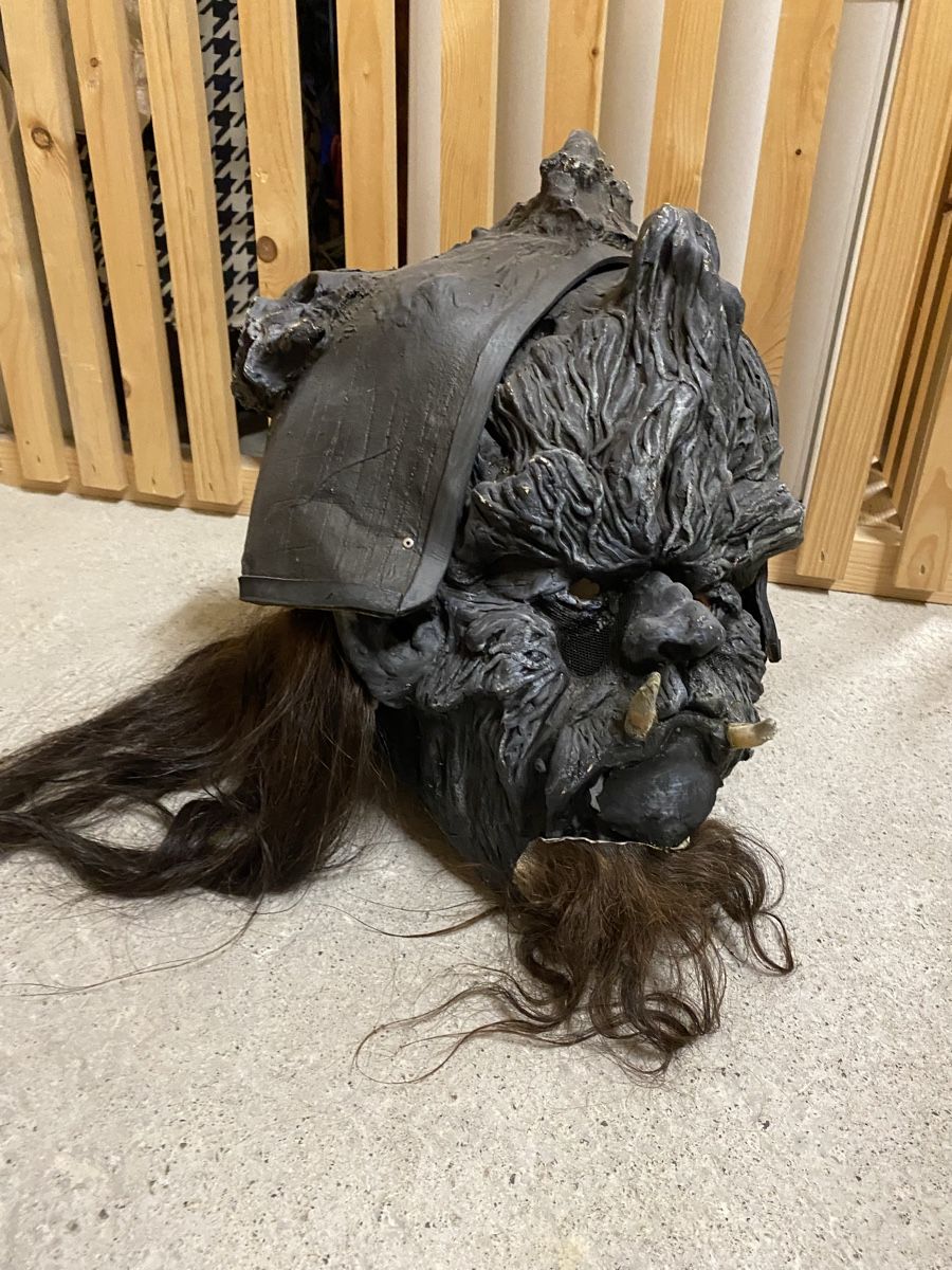 Maschere: Maske Troll oder Goblin mit Haaren Grösse Uni – Usato da Obernau venduto da YvesHeiz 3