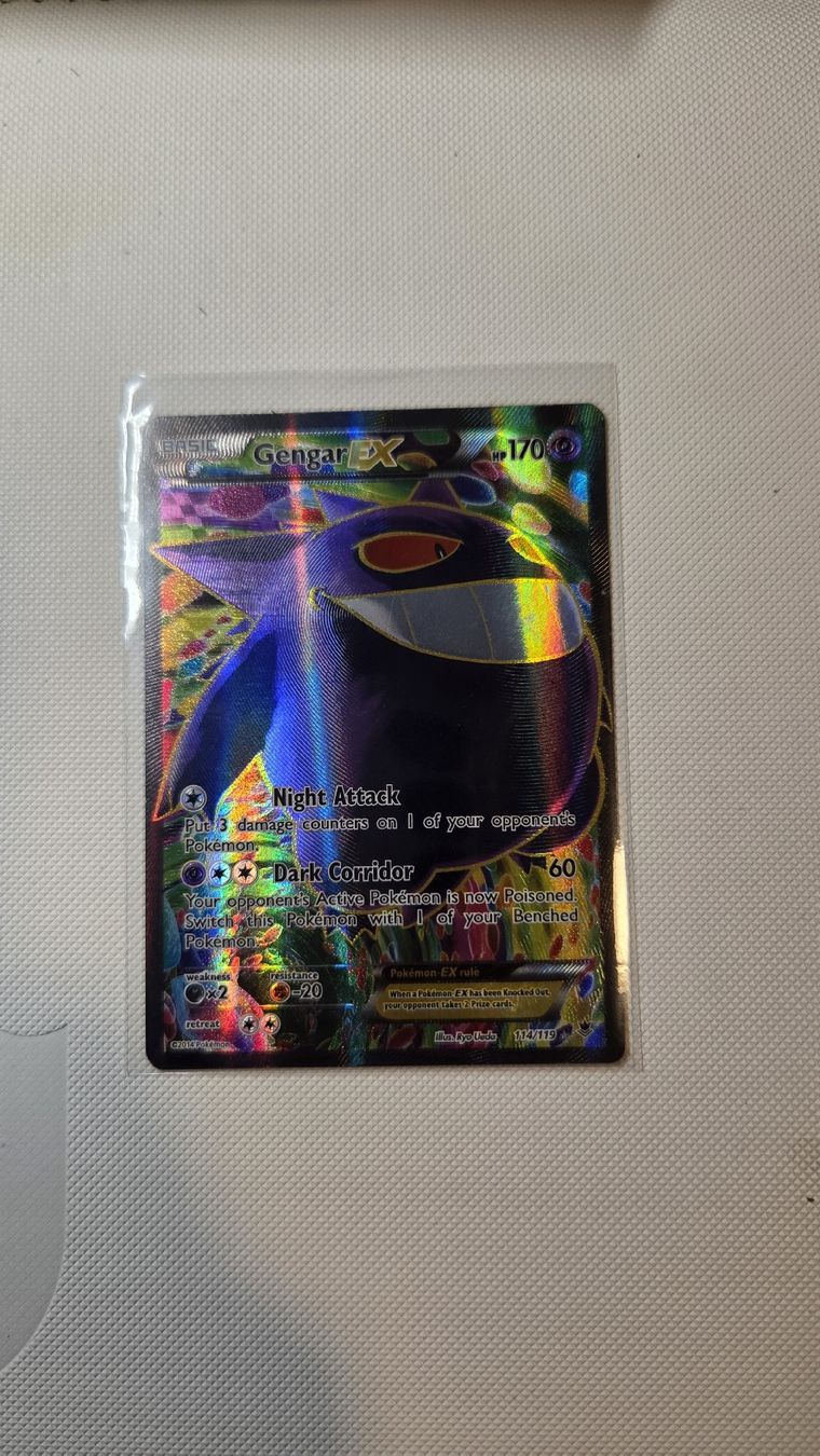 Pokémon Sammelbilder & Trading cards: Gengar ex 114/119 xy phantom forces – Neu (gemäss Beschreibung) aus Cadenazzo von spa_z96b 1