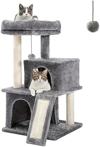 Katzenbaum - Kratzbaum: Kratzbaum grau – Neu und originalverpackt aus Hundwil von Pakethase 1