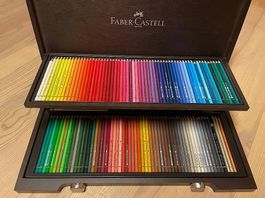Faber Castell Polychromos Farbstift 120er Holzkoffer