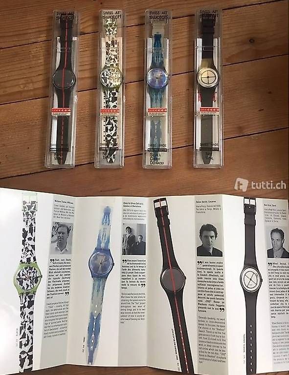 Swatch Orologi: Swatch Sammlung gegen bestes Gebot – Nuovo e nell'imballaggio originale da Zug venduto da Stuhl 3