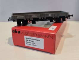 Aku, 1003-F, SBB - CFF, Neuschotterwagen, Brugg, grau, NEU