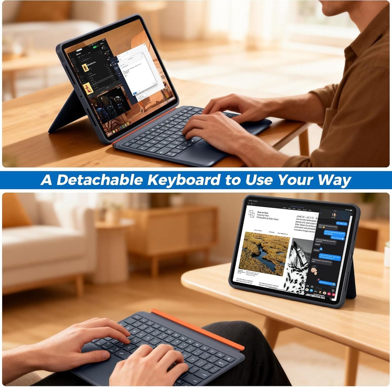 Tastiere: iPad Tastaturhülle 11'' Trackpad Bluetooth – Nuovo e nell'imballaggio originale da Suhr venduto da SchnapperCH 3