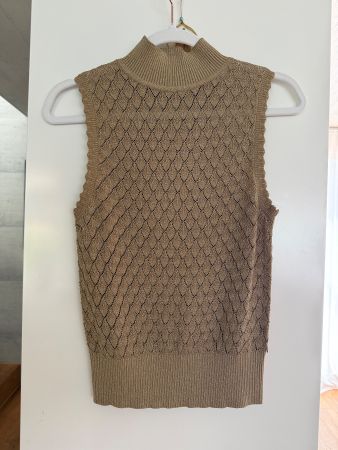 Scotch&Soda Top, goldig schimmernd, Gr. S, super Zustand!