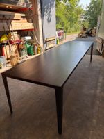 Grosser Esstisch Holz Furniert 320x90cm / für Sitzungszimmer