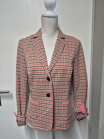 Toller Blazer von Marc Cain Gr.N2 (S), kariert, top!