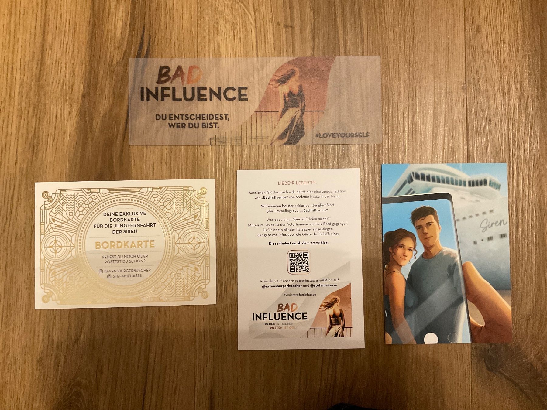 Libri: Bad influence - Stefanie Hasse SPECIAL EDITION – Nuovo (secondo la descrizione) da Winterthur venduto da emma_zw 2
