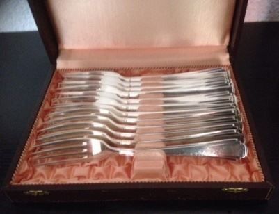 Set di posate: Besteck Versilbert 49 Teile – Usato da Ostermundigen venduto da makra48 2