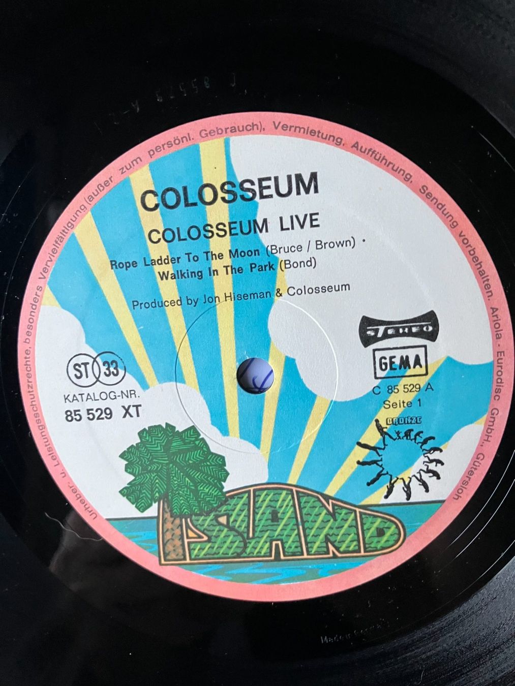 Dischi in vinile: Colosseum – Usato da Aarwangen venduto da Jukebox3 7