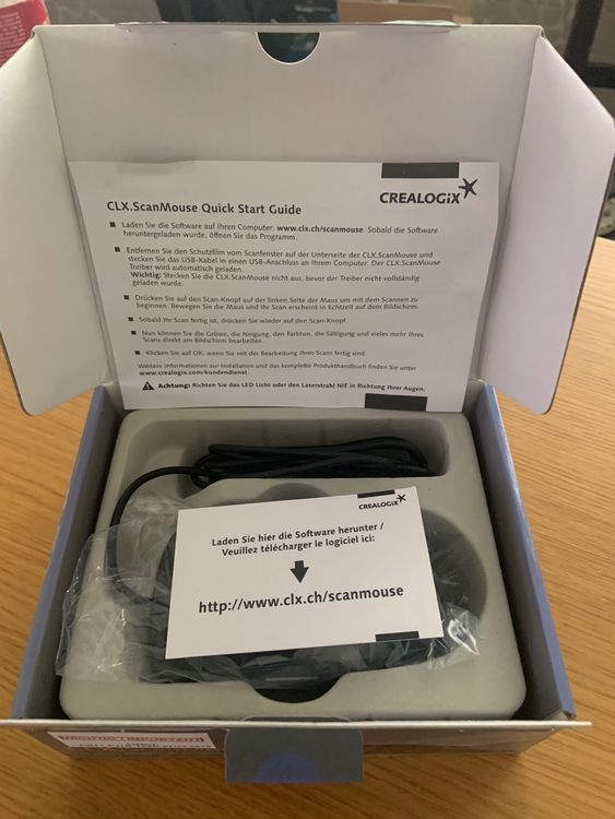 CLX.Scan Mouse Crealogix (Neu (gemäss Beschreibung)) in Zürich für CHF ...