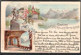 ^Litho Vierwaldstättersee , 3 bild ,1897