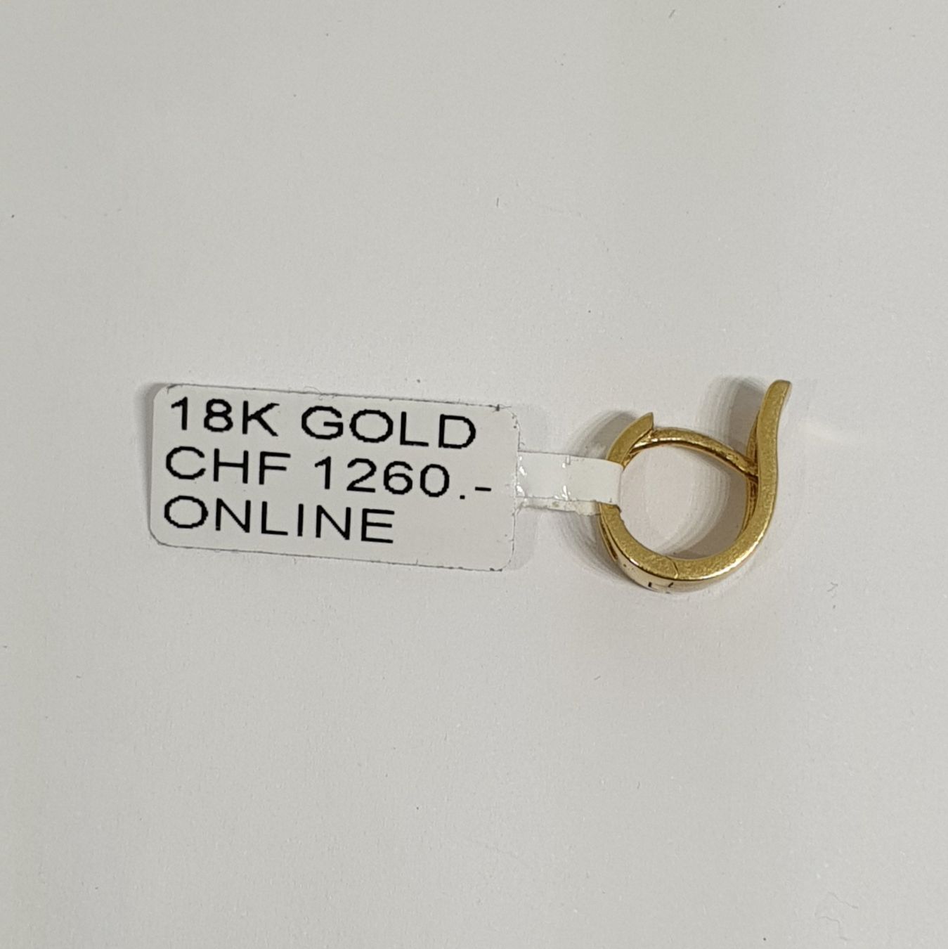 Ohrringe & -stecker: Echt 18K Gold Creolen – Gebraucht aus Luzern von luzerngoldhaus 1