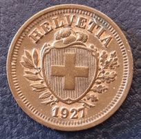 1 RAPPEN JAHR 1927 - SCHWEIZ / RAR