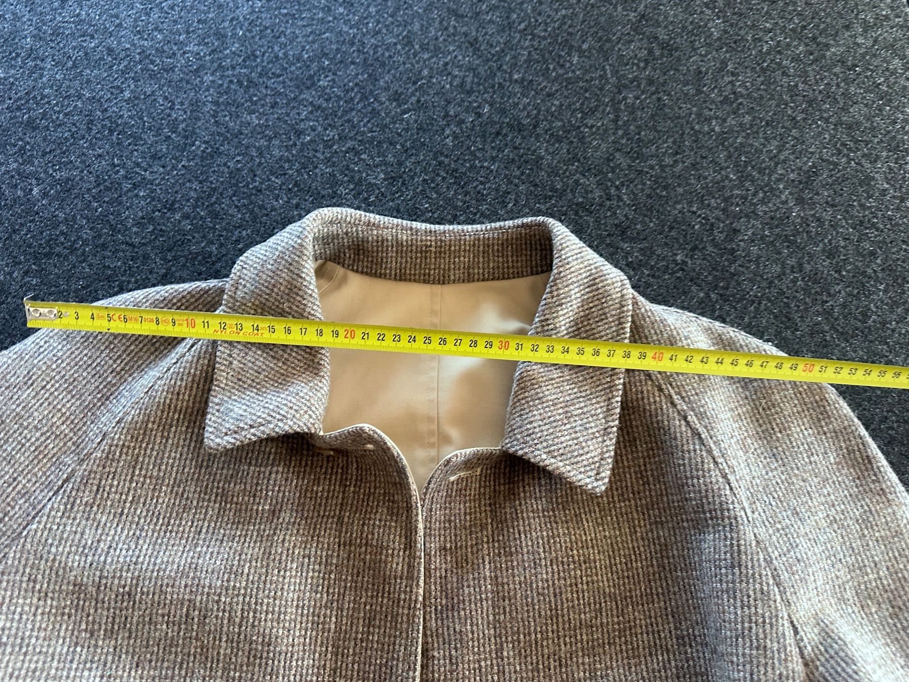 Cappotti: Reversible wool trench beige braun – Usato da Vevey venduto da ledidream 7