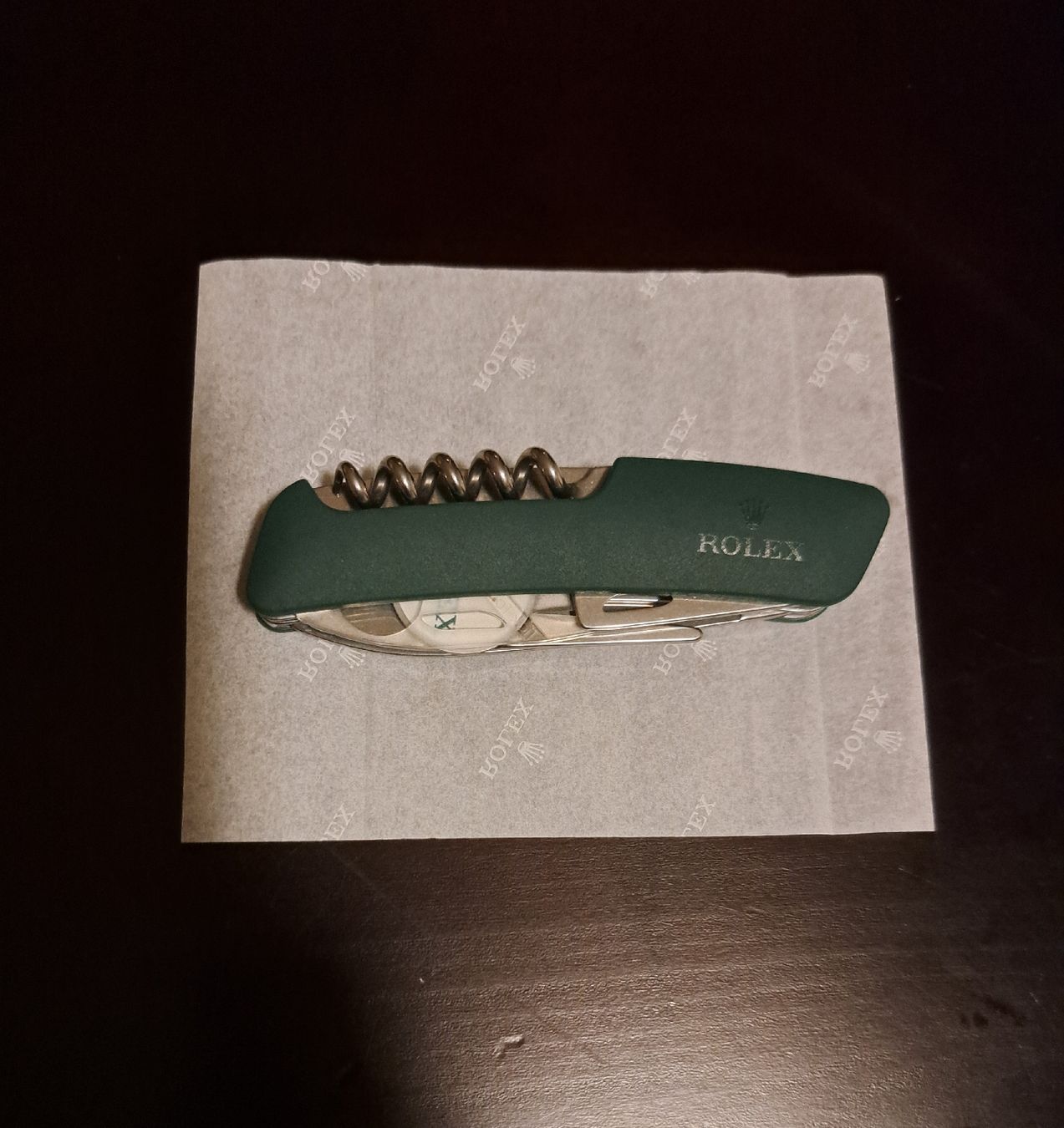 Rolex Taschenmesser: Rolex Alpine Green Swiss Golf Messer – Neu (gemäss Beschreibung) aus Niederrohrdorf von Pascal91. 3