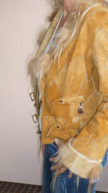 Vestes: Echtfell Fuchs Lederjacke – D'occasion à Männedorf par Mis_nl7l 3