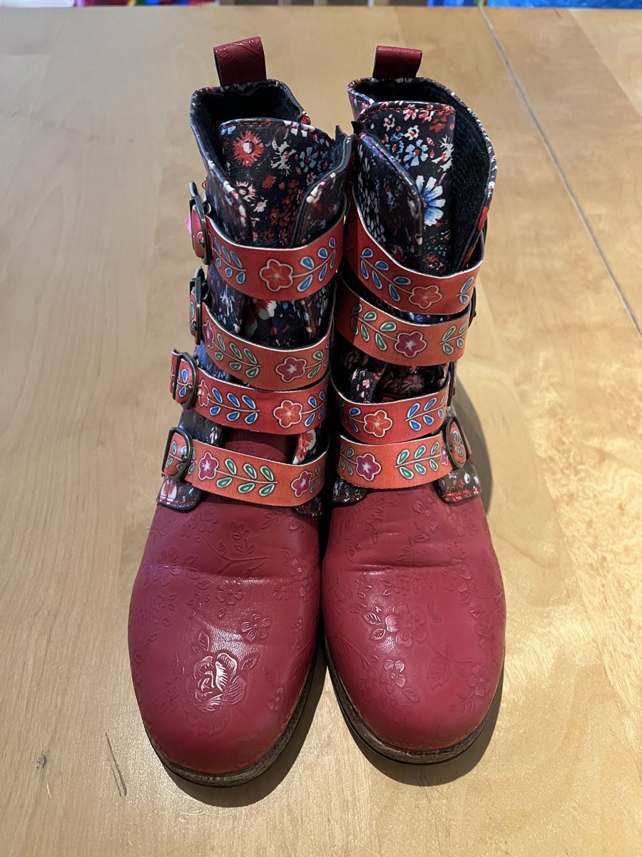 Scarpe da donna: Bunte Stiefel Gr. 38 – Usato da Zürich venduto da Rajkumari 2