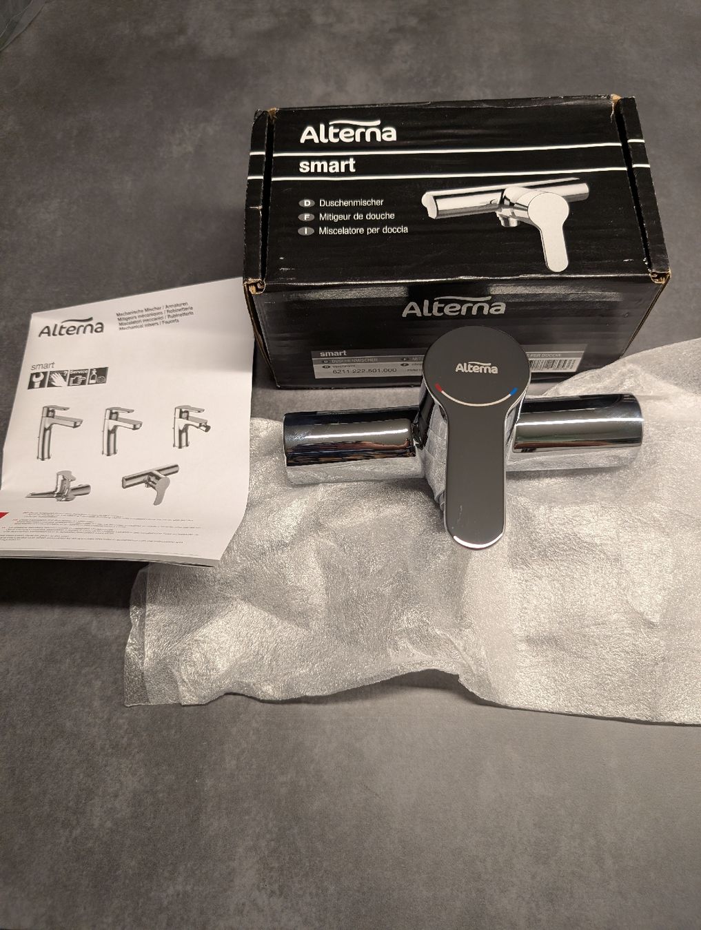 Alterna Rubinetteria: Alterna Smart Duschenmischer, Neu im Originalkarton! – Nuovo e nell'imballaggio originale da Wallisellen venduto da Sladjko97