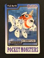 Seaking #119 Pokemon Japanese 1997 Carddass