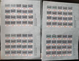 Coop Küchen Trophy (bis 26.8.)  Sammelkarten 4 volle Bögen