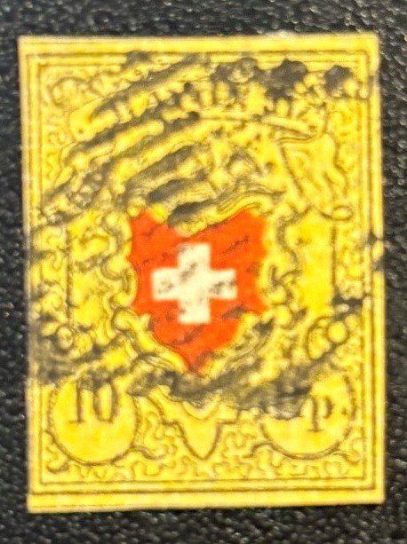 Alle Briefmarken: Schweizer Briefmarke – Gebraucht aus Nidau von sch_l8zp