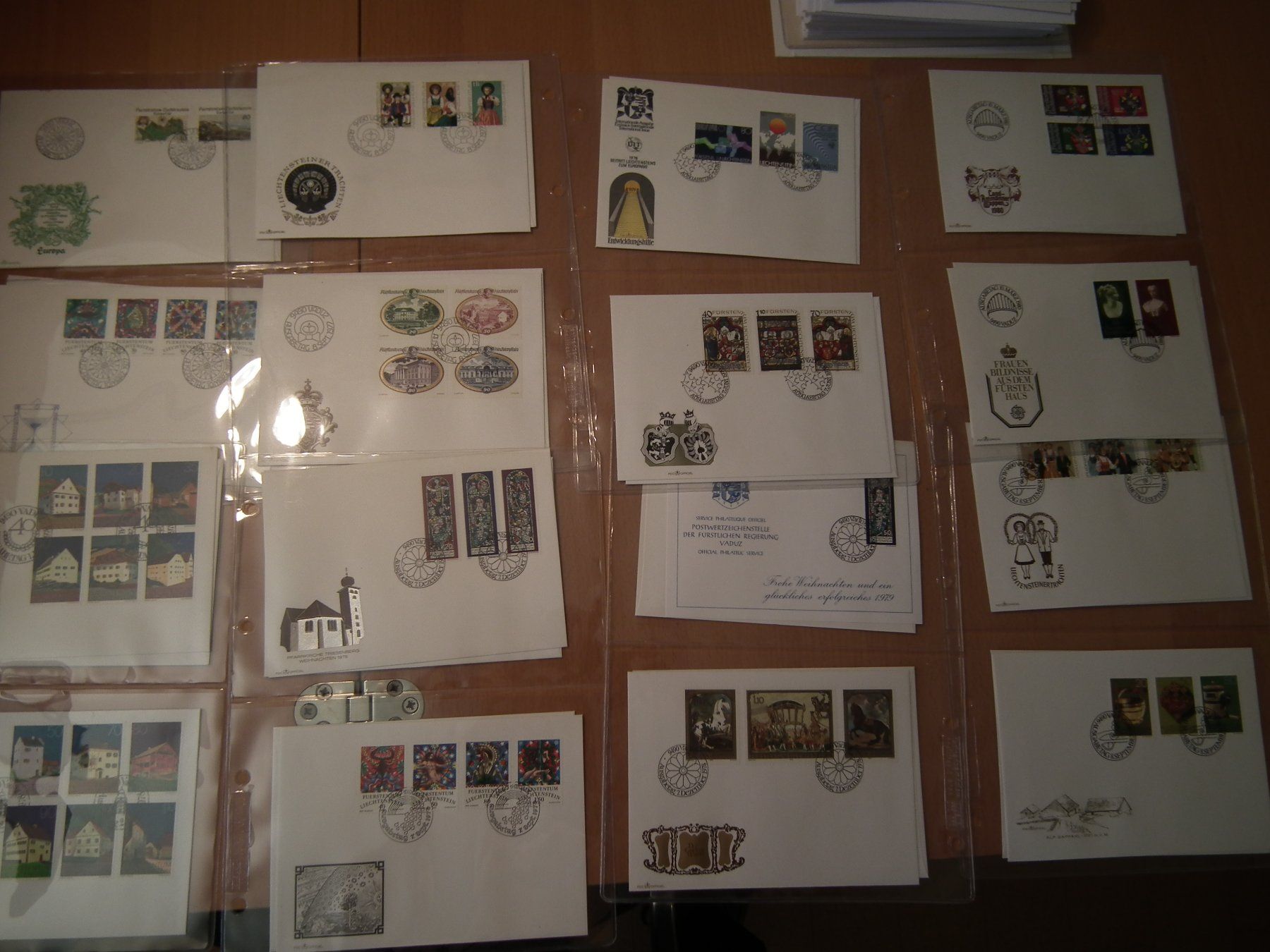Alle Briefmarken: Liechtenstein, Diverse schöne FDC's  Diverse – Gebraucht aus Kriens von WULLU99 7
