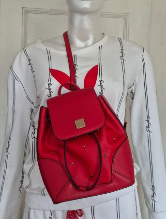 MCM Rucksack, mit Nieten