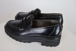 Paul Green Step Soft Leder Halbschuhe Slipper