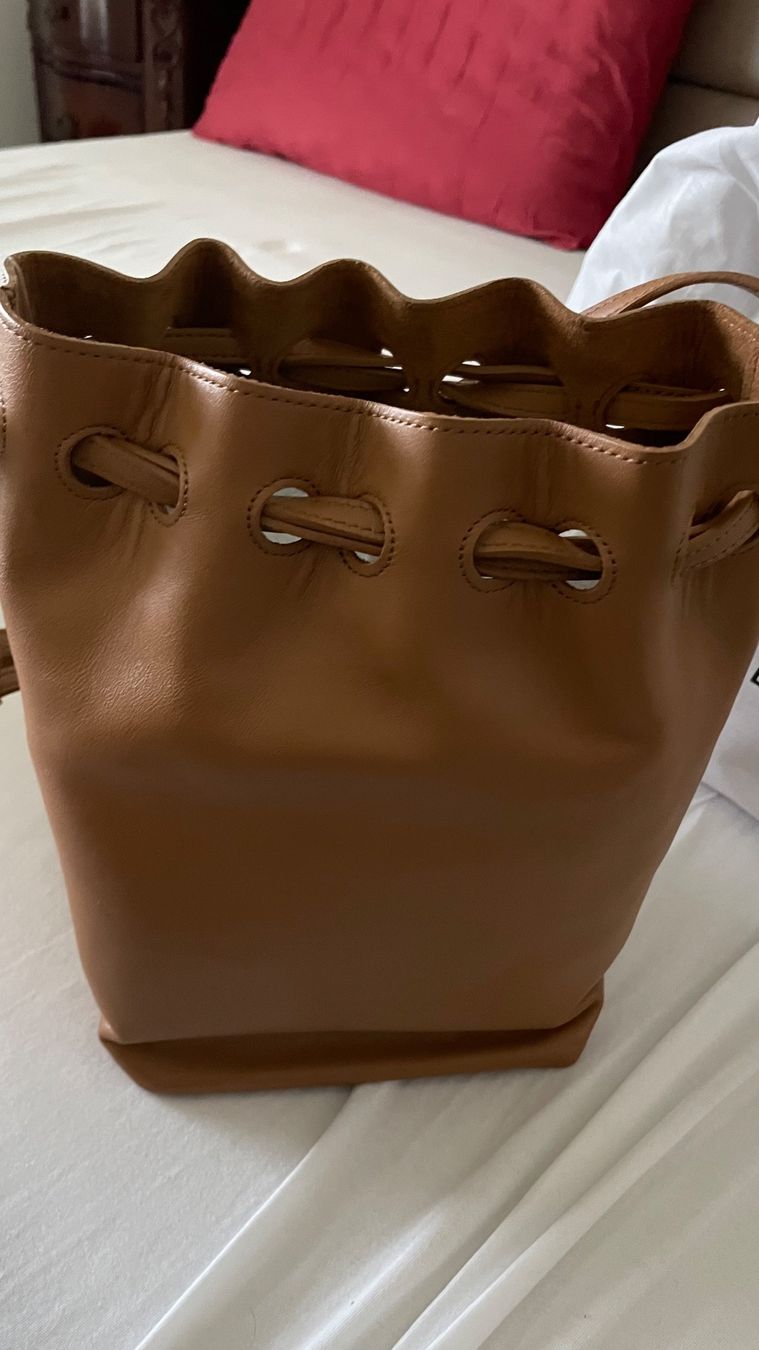 Taschen für Damen: Mary al terna Beutel Tasche Cognac – Neu und originalverpackt aus Allschwil von Figidindia 1