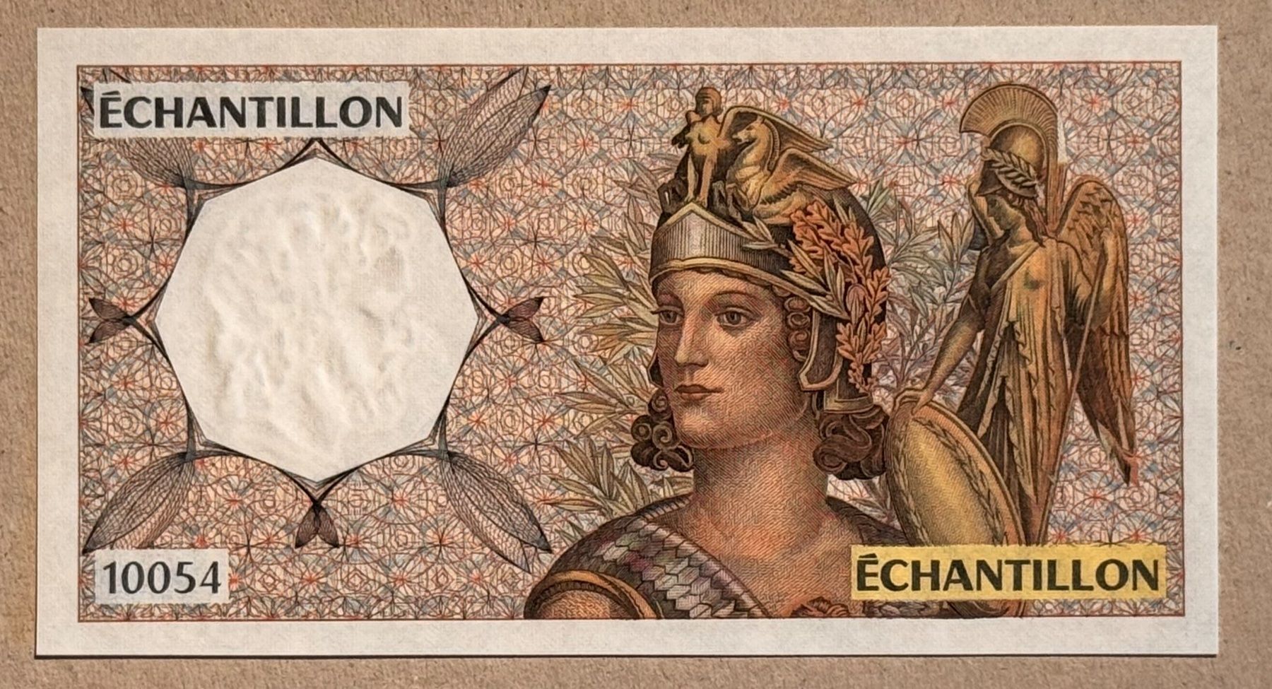 Banconote: Frankreich Probe Testnote Probe Serie 10054 – Usato da Andwil SG venduto da Ariisa1234