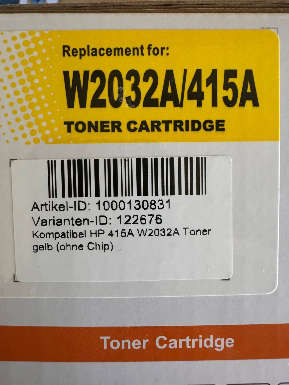 Cartucce per stampanti & toner: 4x Toner Color Laserjet Pro – Nuovo e nell'imballaggio originale da Lyss venduto da jan_7pzl 2