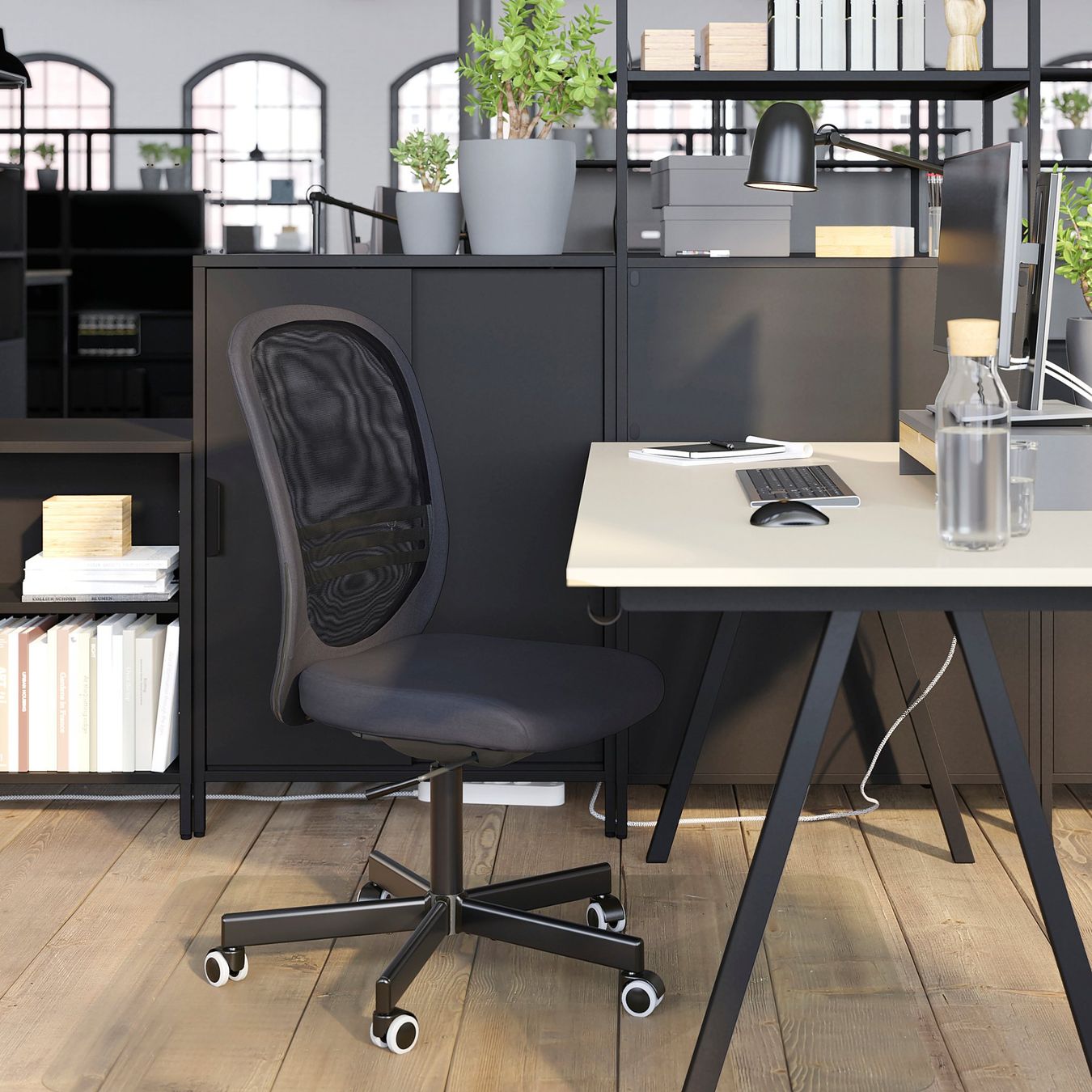 Stühle: IKEA FLINTAN Drehstuhl, schwarz NEU/OVP 10489028 – Neu und originalverpackt aus Pratteln von IKEA_Pratteln 5
