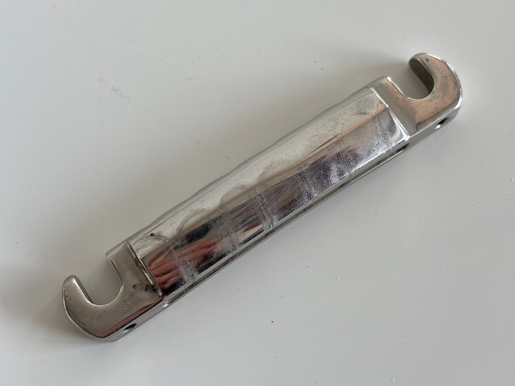 Strumenti musicali: Mojoaxe Compensated Wraparoud Tailpiece Gibson Les Paul 50s – Usato da Basel venduto da Goldenera777 1