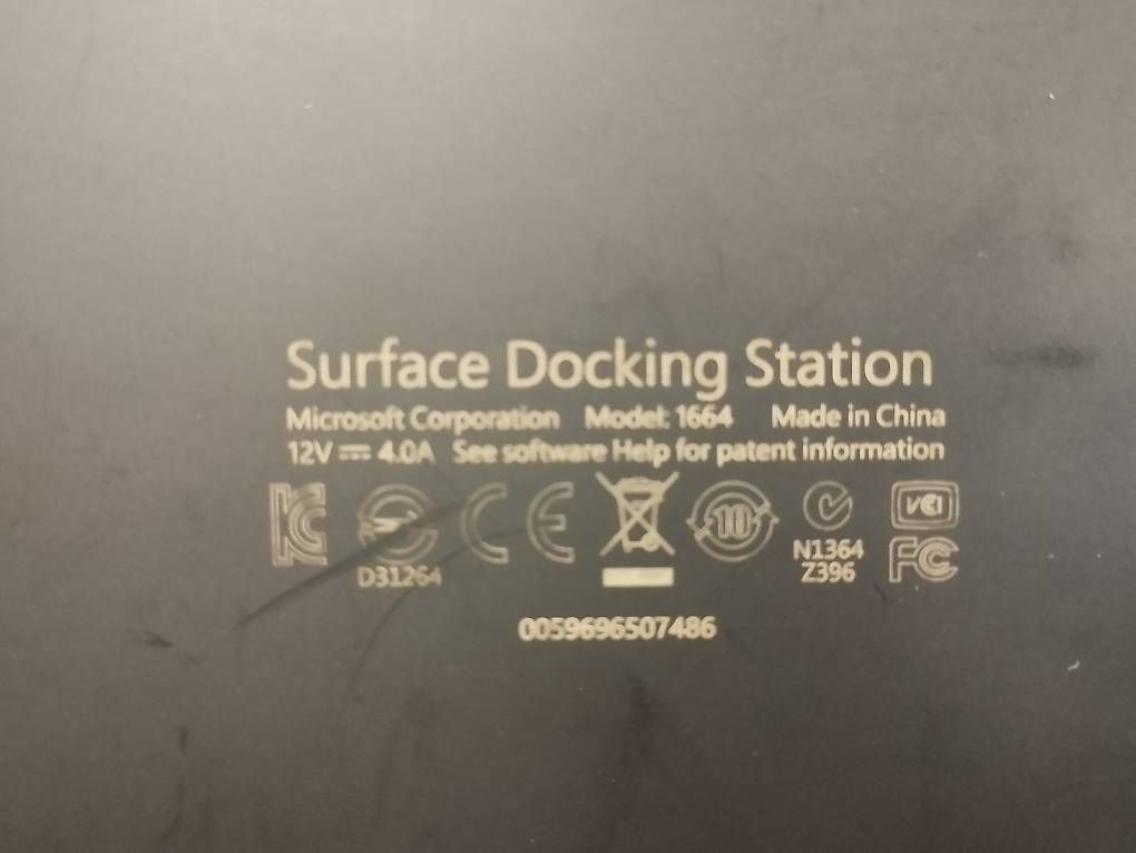 Docking station: Microsoft Surface Docking Station Model 1664 – D'occasion à Donneloye par ire_767q 4