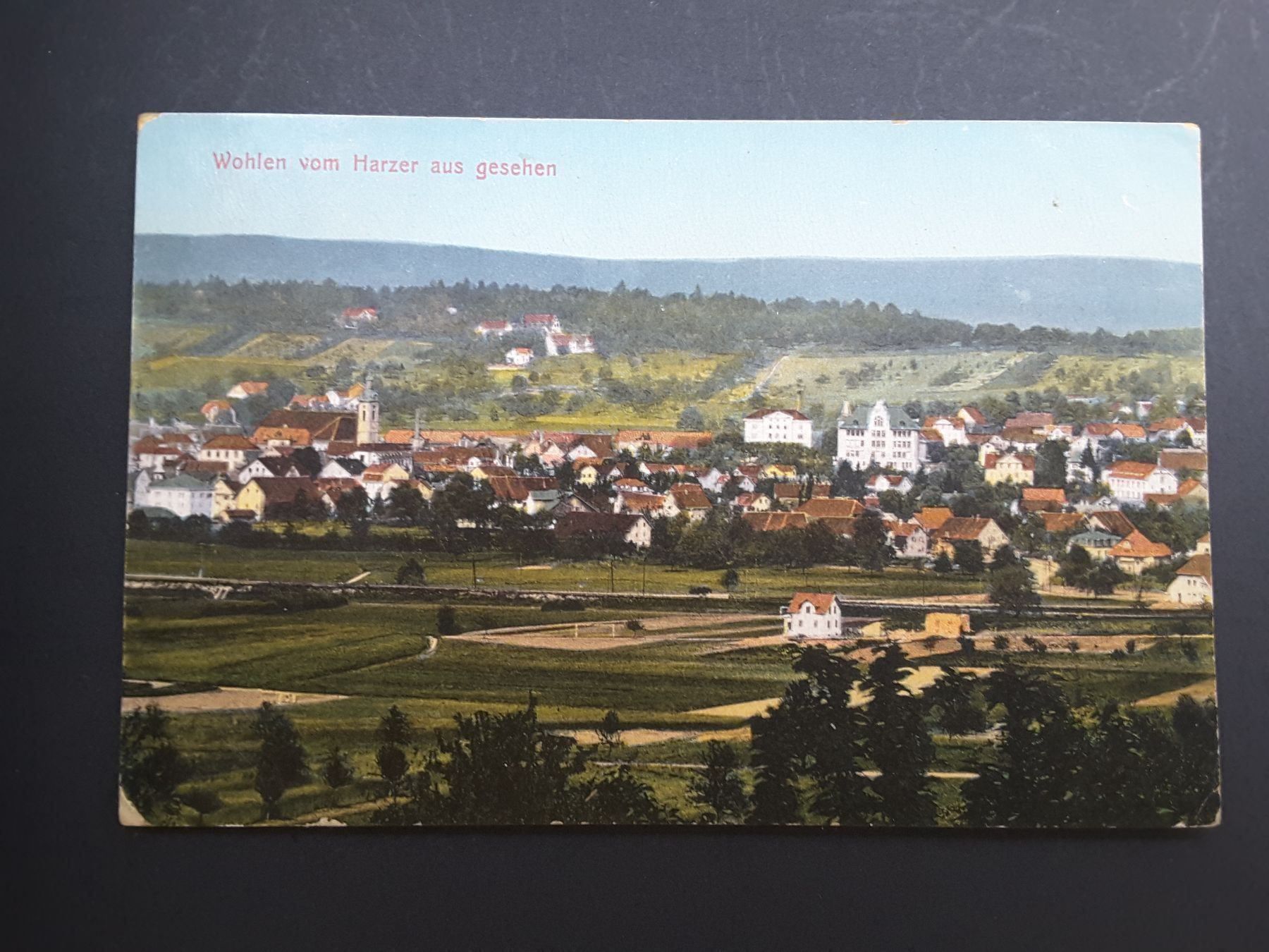 Ansichtskarten: AK- AG , Wohlen vom Harzer ges. , 1914 – Gebraucht aus Reichenburg von Pipo-67 2