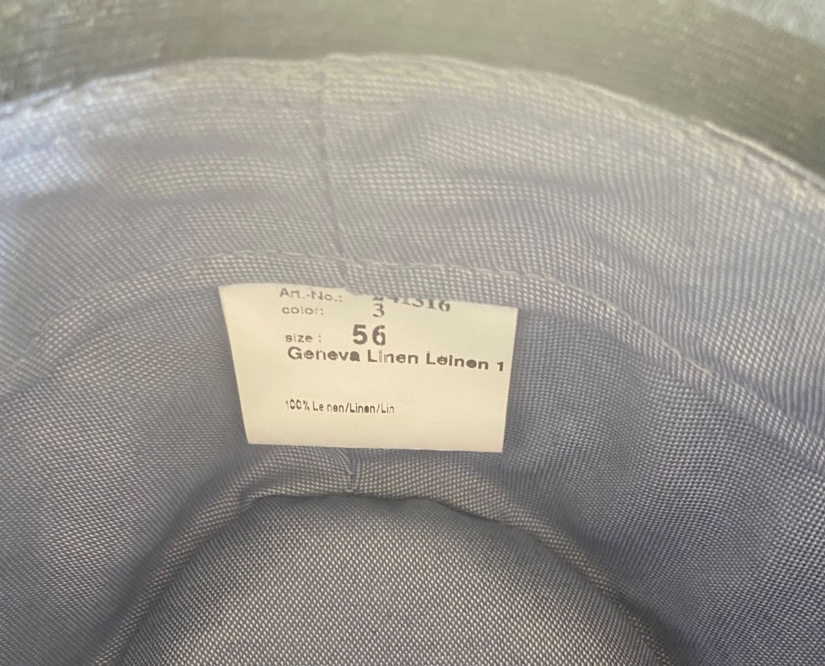 Stetson Copricapi, berretti & cappellini: STETSON Fedora Leinenhut Neu – Nuovo (secondo la descrizione) da Zürich venduto da Sol65 4