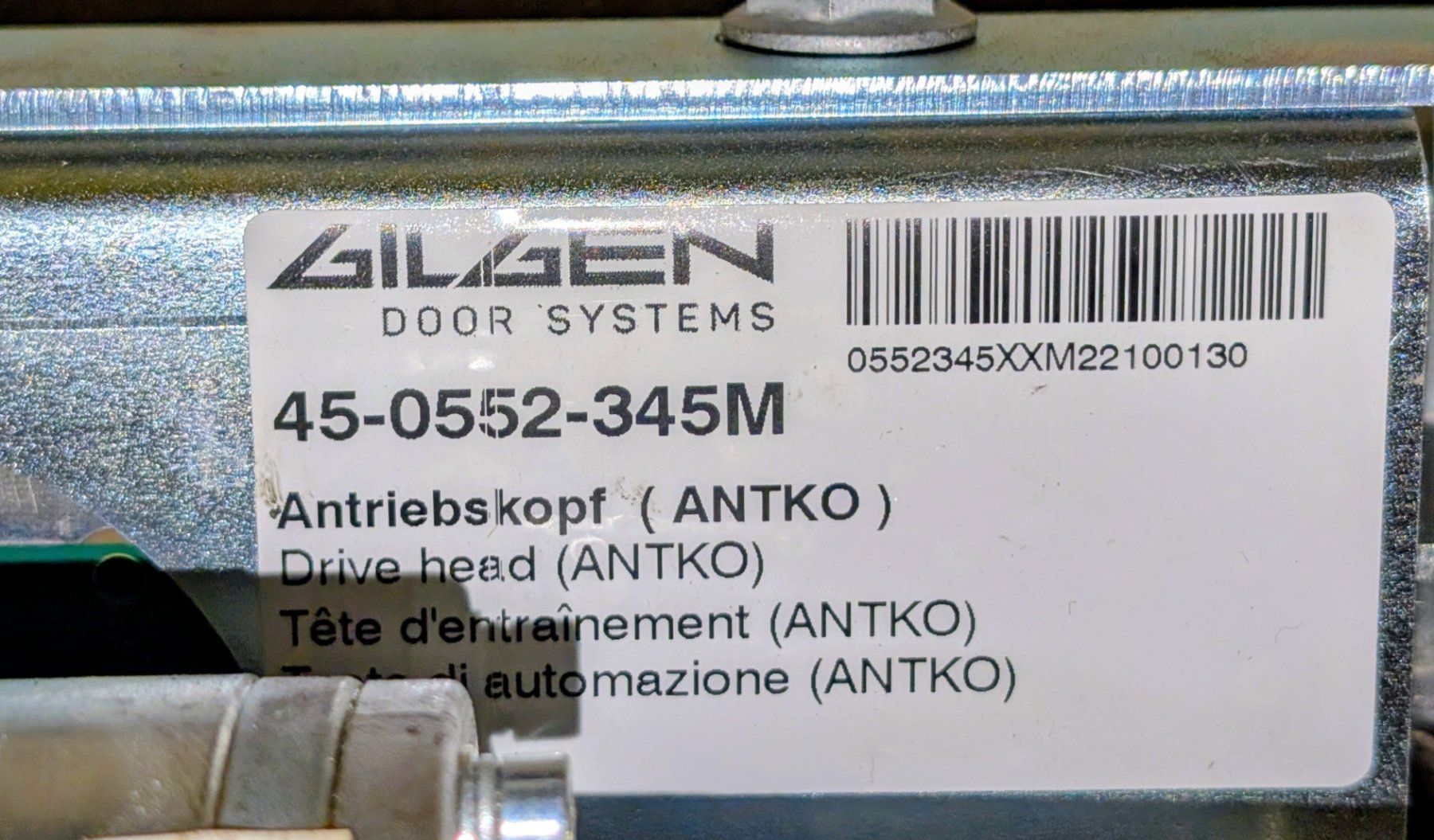Gilgen Door Systems Altro Materiale elettrico: Kipptor Antrieb – Usato da Horgen venduto da Toscanafan 1
