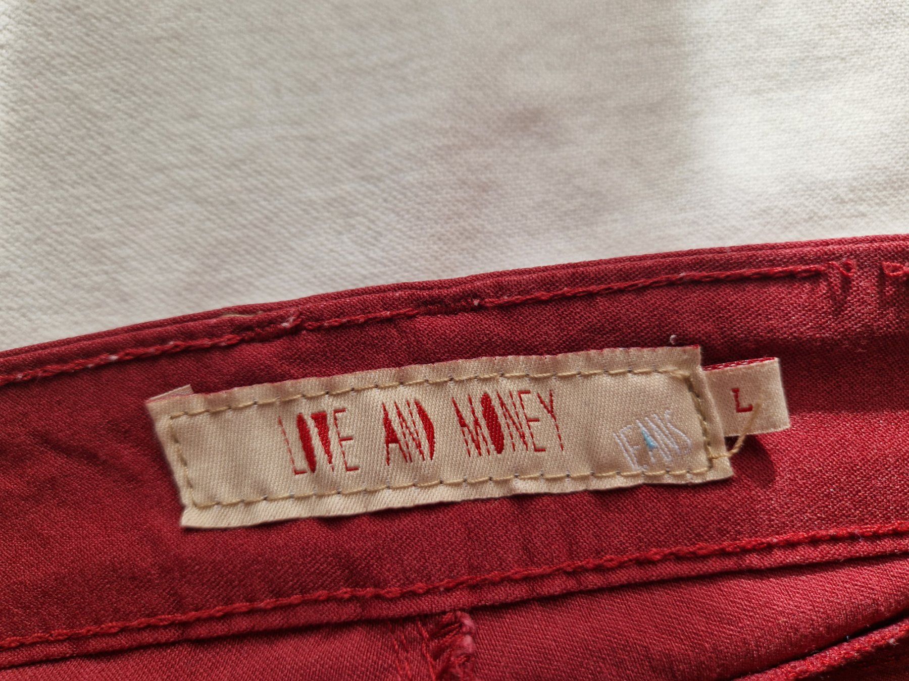 Hosen: Weinrote lange Damenhose – Gebraucht aus Rebstein von Ajs_Toy_Palast_1 2