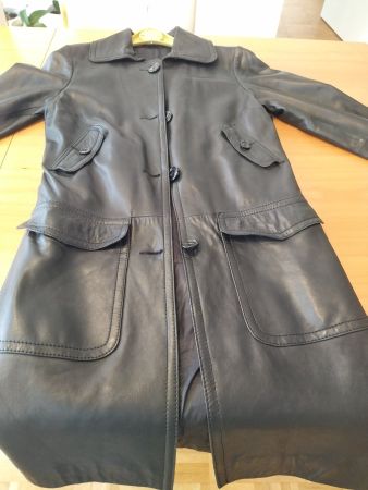 Cappotto in vera pelle