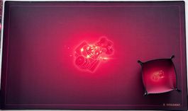 Tapis de jeu de société Rubis Wogamat 100x60 jamais utilisé