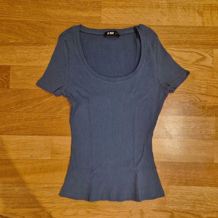 Tally Weijl Top Tshirt Gr. M blau