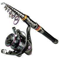 Angelrute 3.6m aus Carbon Fiber und Rolle 5000