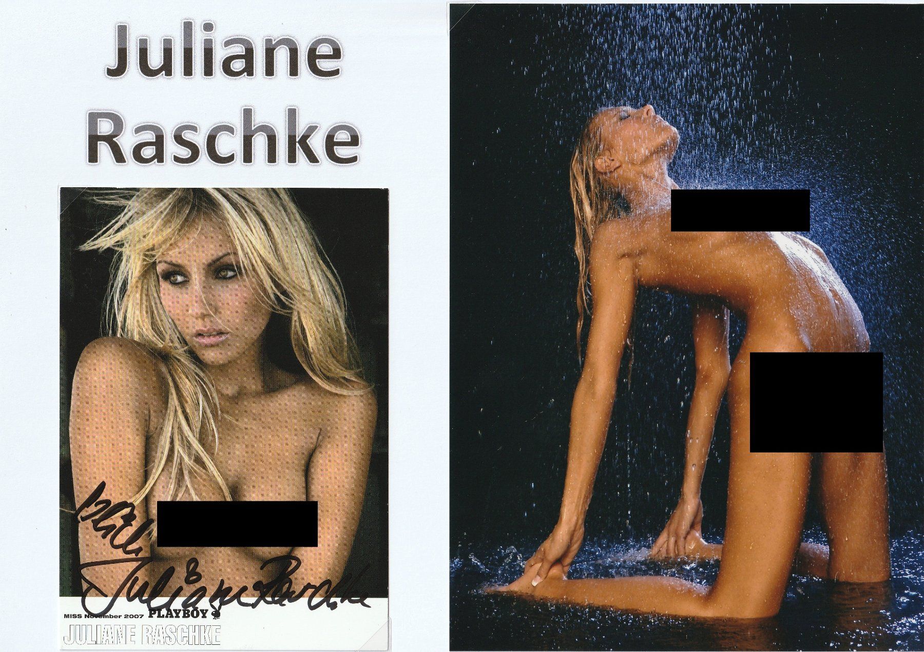 Autogramme: Juliane Raschke / Originalautogramm – Gebraucht aus Schwyz von racingautographs