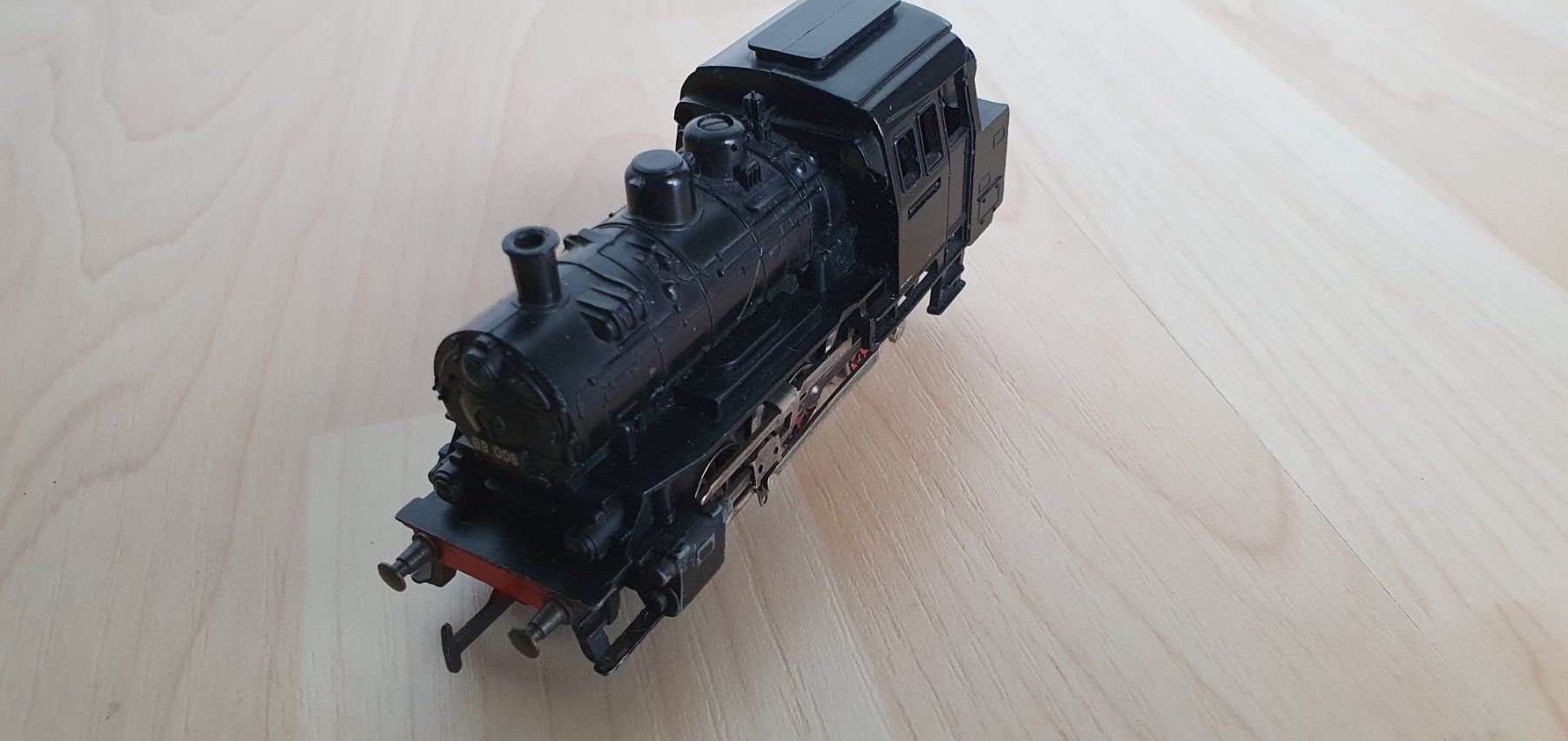 Märklin Modellini di ferrovie: Märklin 3000 - DB Dampflok 89 006 – Usato da Ernetschwil venduto da Cob1998 3