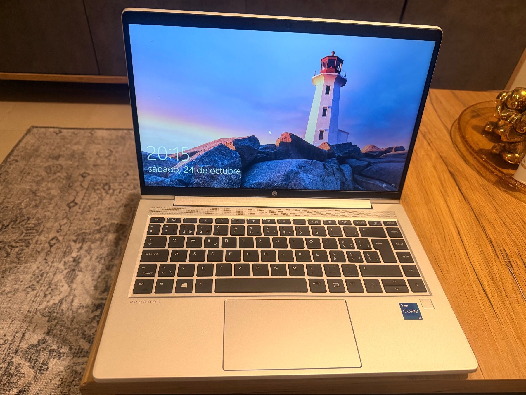 Ordinateur portable HP ProBook argenté en bon état (D'occasion) à Grand ...