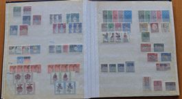 2 Alben: BRD+Berlin Postfrisch und DDR gestempelt