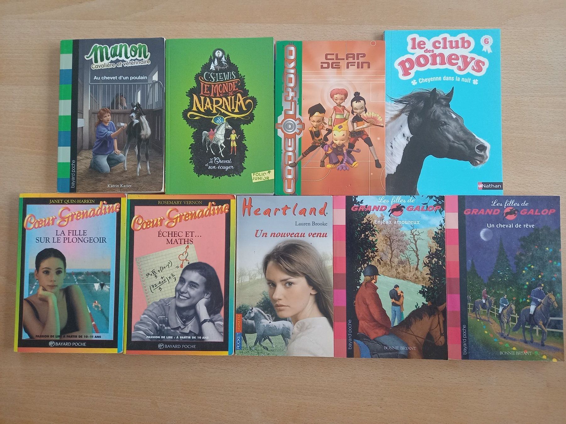 Libri: 9 livres pour ado – Usato da Sembrancher venduto da calimerora